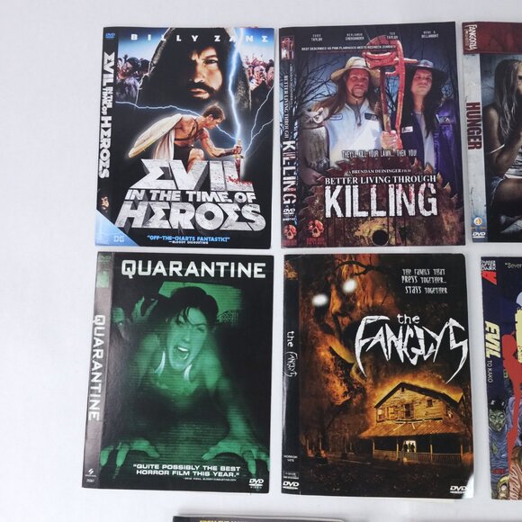 Horror DVD Lot 10 Movies Quarantine Psych 9 Offspring Fangoria Zombies Thriller - Picture 2 of 13